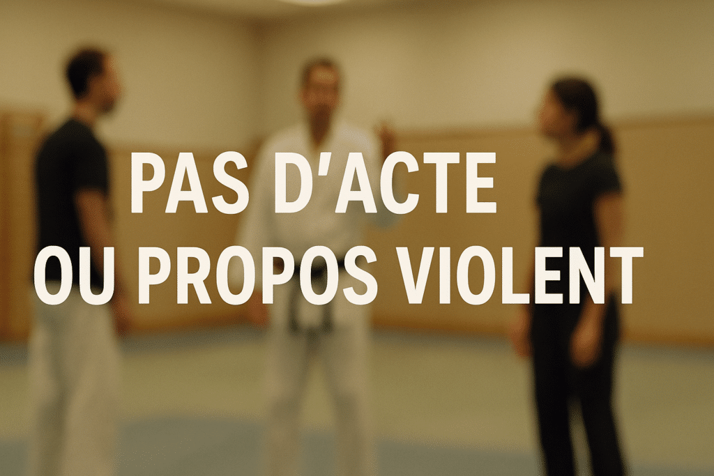 La violence physique ou verbale